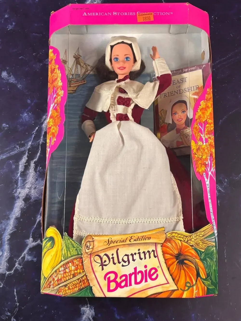 Pilgrim Barbie American Stories Collection Special Edition Doll 12577 NIB 1994